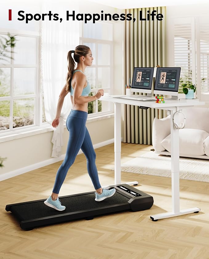 SANODESK Electric Standing Desk 48 x 30 Inches Whole-Piece Desktop Height - Image 4