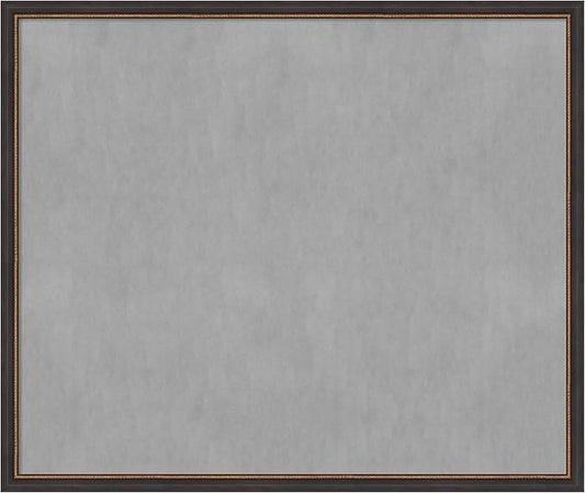 Amanti Art Black Framed Magnetic Board 43x51 Oversize Vision Board by AmantiArt