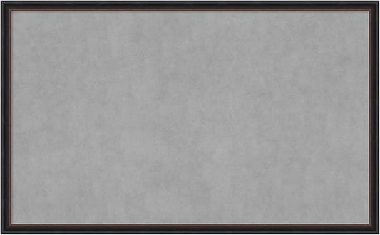 Amanti Art Black Framed Magnetic Board 26x42 Large Vision Board by AmantiArt