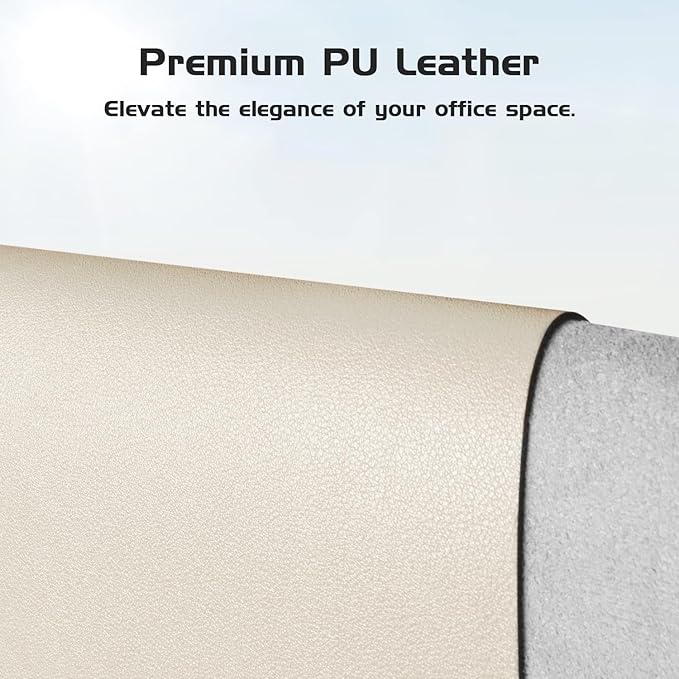 Aothia Leather Desk Pad Protector, Office Desk Mat, Large Mouse Pad, Laptop - Image 2