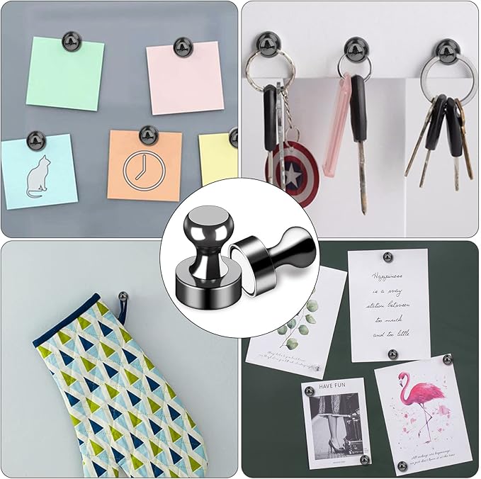 LOVIMAG Fridge Magnets 60Pcs Refrigerator Whiteboard Small Strong Magnet - Image 7