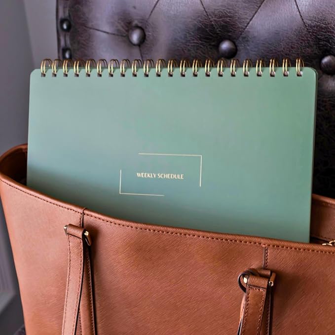 Merely Home Undated Daily Planner | 8.25” x 11.75” To Do List Notebook | Work - Image 10