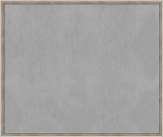 Amanti Art Silver Framed Magnetic Board 42x50 Oversize Vision Board by AmantiArt