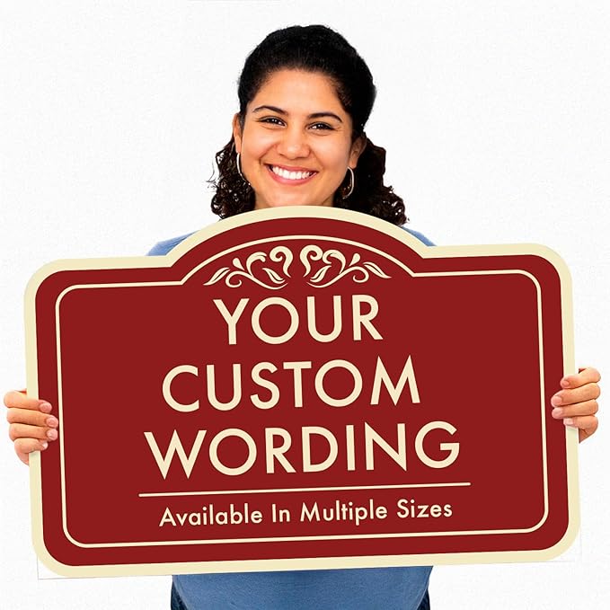 Custom Decorative Outdoor Metal & Aluminum Signs, Personalized Driveway Signs - Image 8