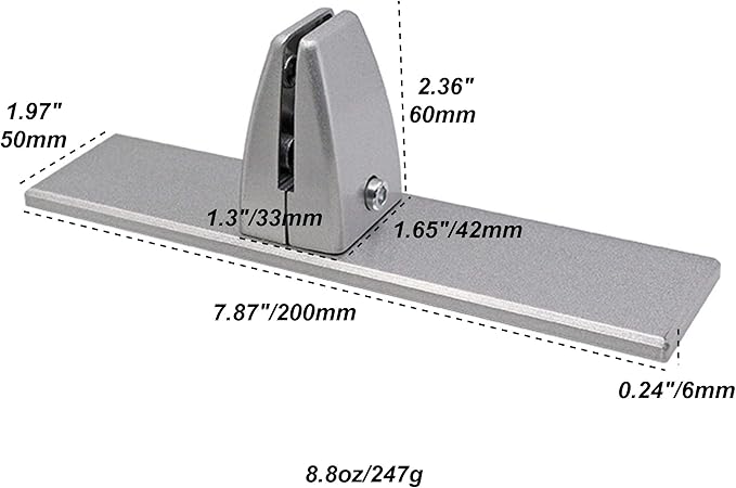Sneeze Guard Clamp Bracket 4 Pcs Shield Base - Image 4