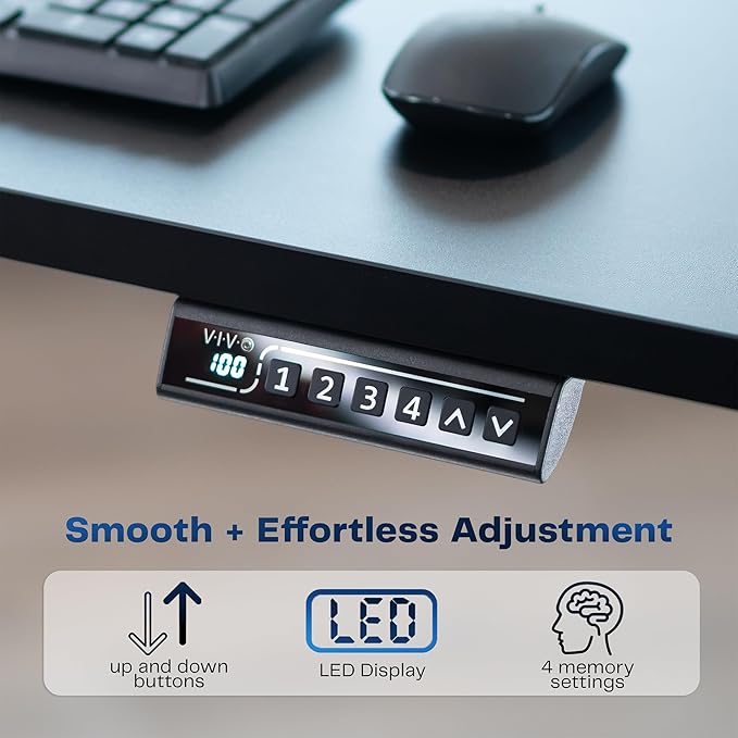 VIVO Electric 71 x 30 in Standing Desk, Memory Height Adjustment, 1B Series - Image 6