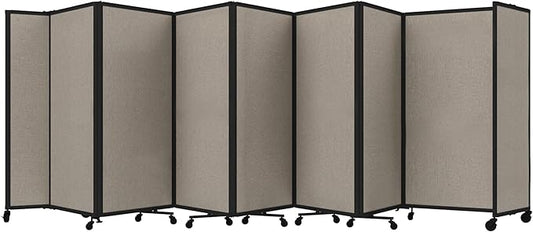 Versare Room Divider 360 Portable Wall Partition | Folding Panels | Large by VERSARE