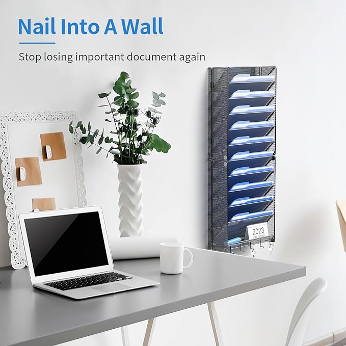 OUTWOLF Hanging Wall File Organizer - Image 2