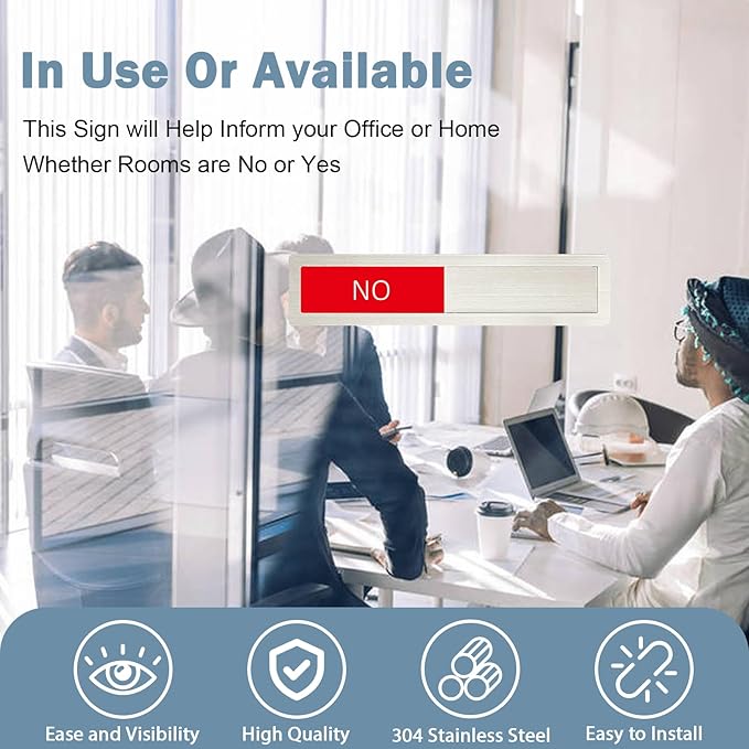 Yes/No Slider Sign, Slider Indicator Tells Whether Yes or No, Indicator - Image 2