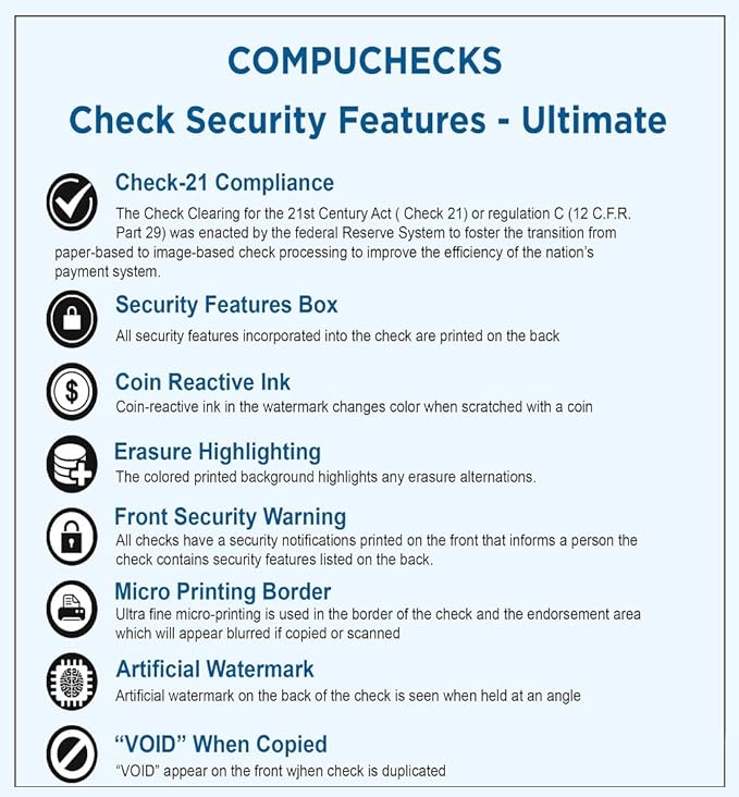 Compuchecks Top Blank Check Paper - Image 5