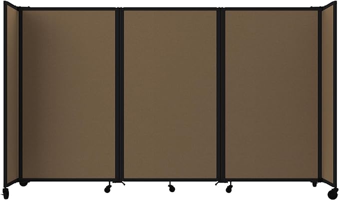 Versare Room Divider 360 Portable Wall Partition | Folding Panels | Large by VERSARE