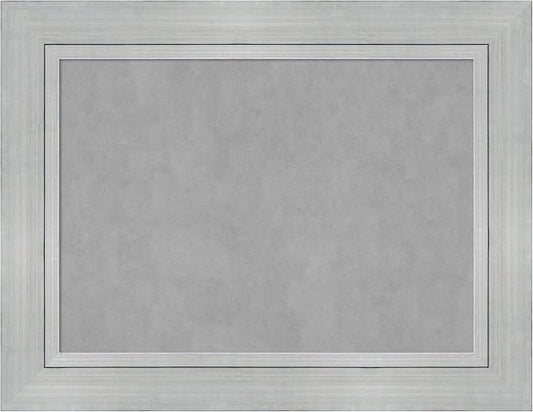 Amanti Art Silver Framed Magnetic Board 27x35 Medium Vision Board by AmantiArt
