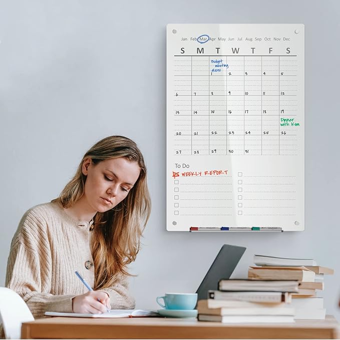 Audio-Visual Direct Magnetic Weekly Planner Dry-Erase Board - Image 5