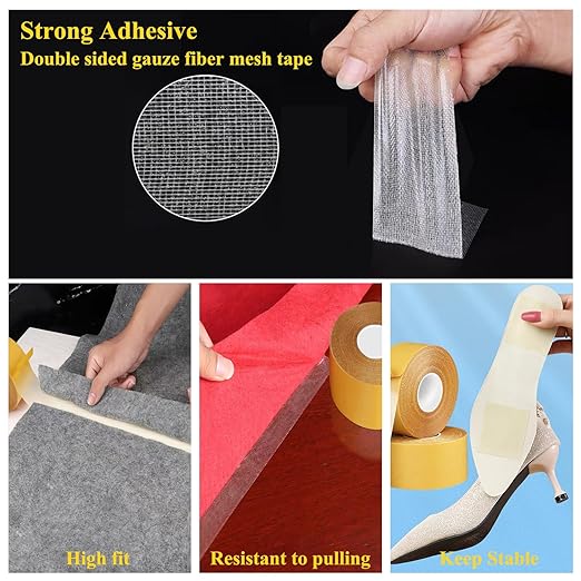 KAIYUER Thin Double Sided Tape Heavy Duty, High Stickness Clear Tape - Image 6