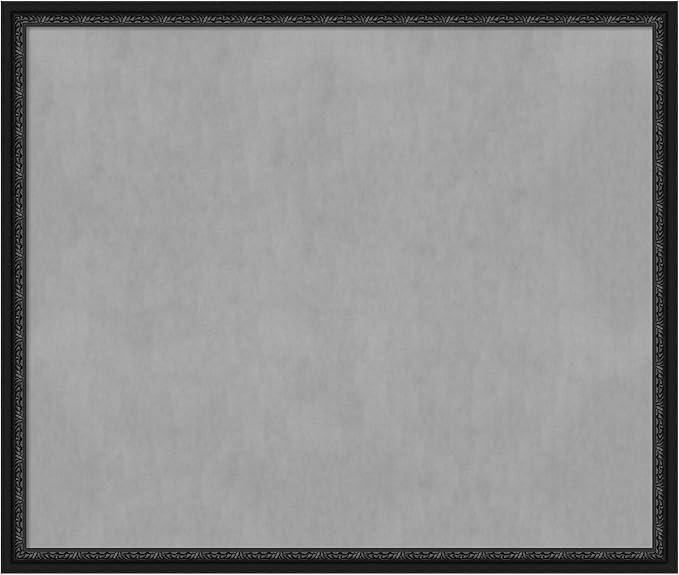Amanti Art Black Framed Magnetic Board 44x52 Oversize Vision Board by AmantiArt