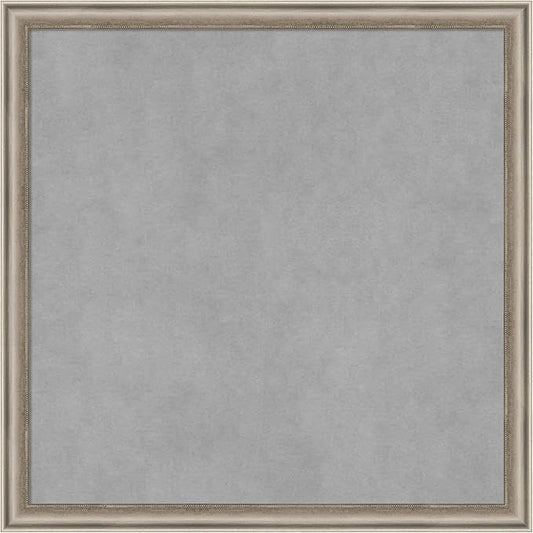 Amanti Art Silver Framed Magnetic Board 22x22 Medium Vision Board by AmantiArt