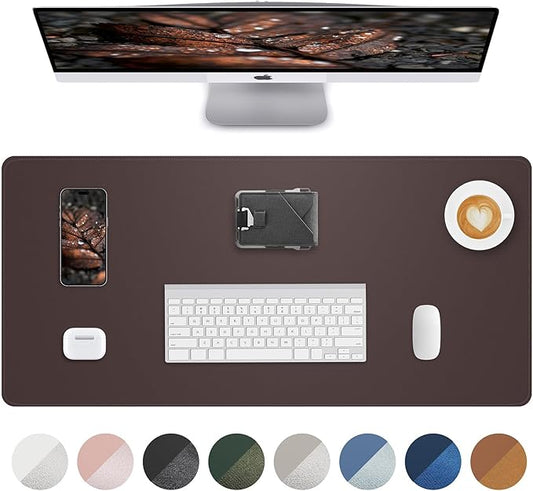 PU Leather Desk Pad Protector by AFIING