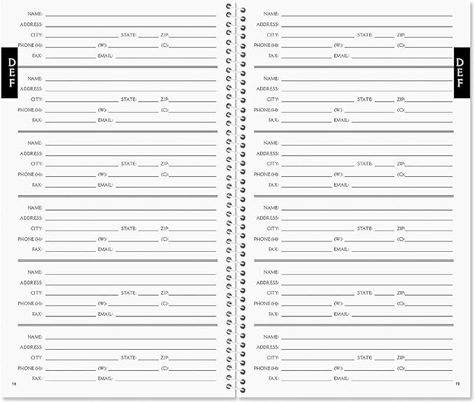 Current Wildflower Sanctuary Address Book-94 Pages;Small 5" x 8-1/2" Size - Image 2