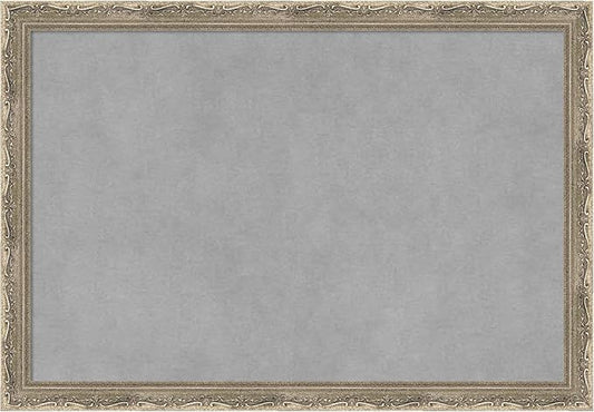 Amanti Art Silver Framed Magnetic Board 14x20 Small Vision Board by AmantiArt