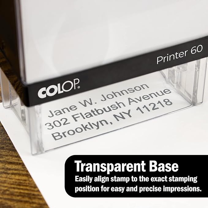 COLOP XXL Size Self Inking Custom Signature Stamp - Image 4