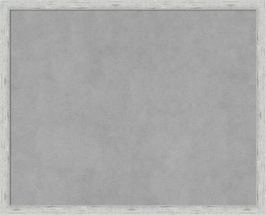 Amanti Art Silver Framed Magnetic Board 17x21 Small Vision Board by AmantiArt