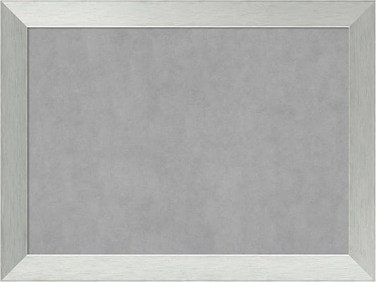 Amanti Art Silver Framed Magnetic Board 24x32 Medium Vision Board by AmantiArt
