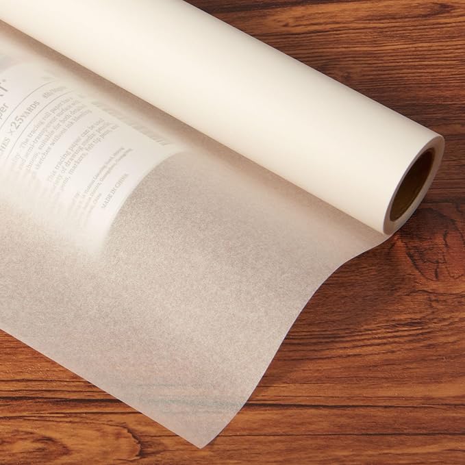 SEMLEART Tracing Paper Roll, 24-inch x 25yard，White Translucent Vellum - Image 4