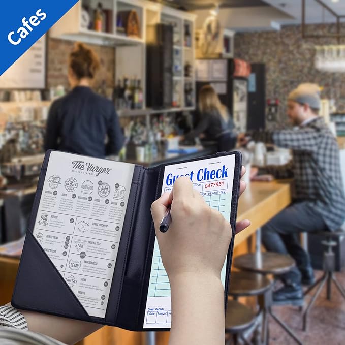 Methdic Guest Checks Server Note Pads 500 Orders Waitress Notepad - Image 5