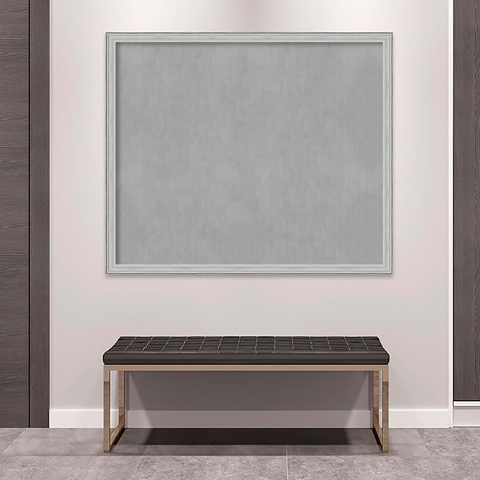 Amanti Art Silver Framed Magnetic Board 43x51 Oversize Vision Board - Image 5