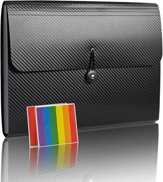 Expanding File Folder with 13 Pockets by Nicfaec