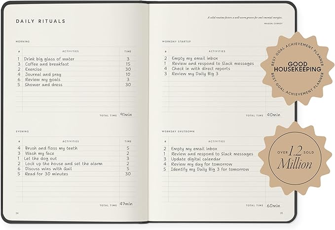 Full Focus Sienna Linen Planner by Michael Hyatt - Image 4