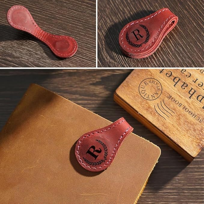 Personalized Magnetic Custom Bookmark, 26 Letters, - Image 5