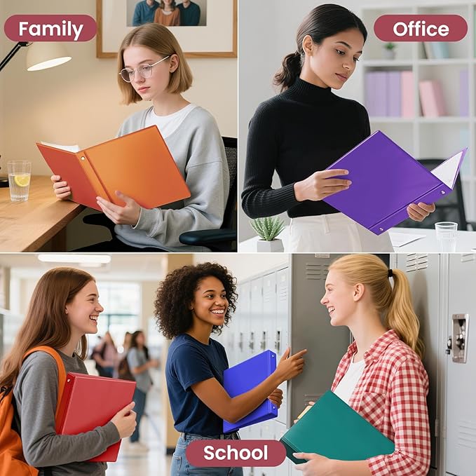 SUNEE 3 Ring Binder 3 Inch 1 Pack - Image 6