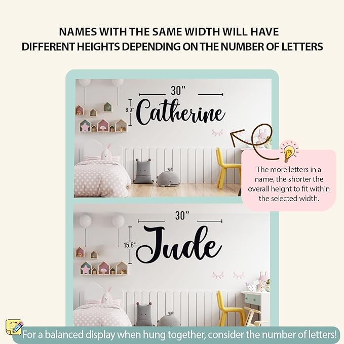 Personalized Name Sign for Nursery - Image 6