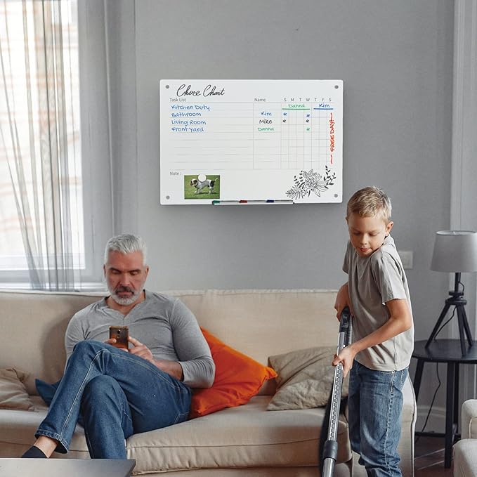 Audio-Visual Direct Magnetic Weekly Planner Dry-Erase Board - Image 5