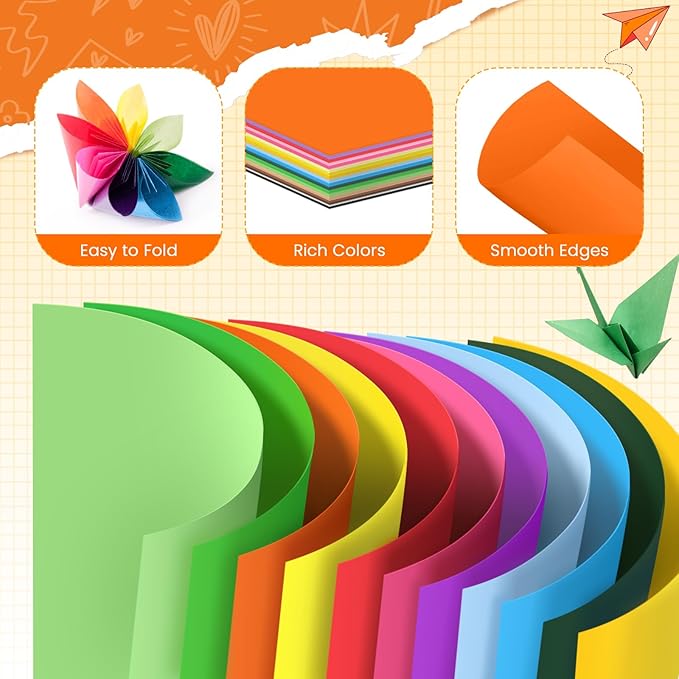 Black Cardstock Bulk 40 Sheets 8.5 x 11 Inches, 180GSM/65LB Colored Card Stock - Image 2