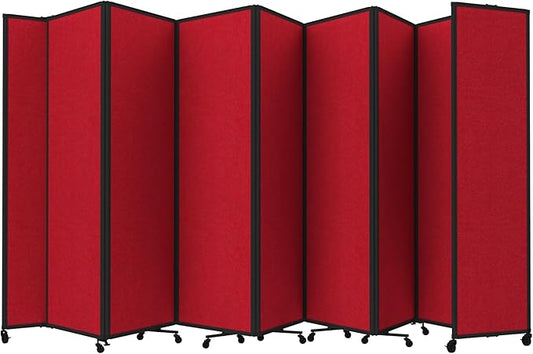 Versare Room Divider 360 Portable Wall Partition | Folding Panels | Large by VERSARE