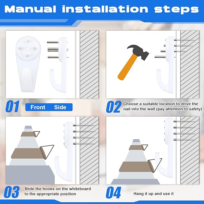 Lincia Make Ready Maintenance/Repairs Dry Erase Whiteboard Magnetic Dry Erase - Image 6