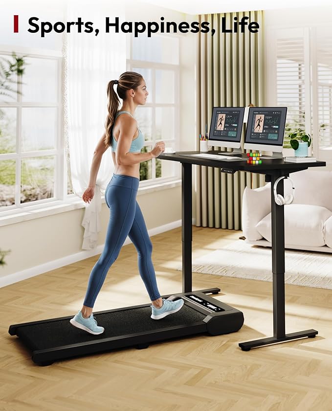 SANODESK Electric Standing Desk 48 x 30 Inches Whole-Piece Desktop Height - Image 4