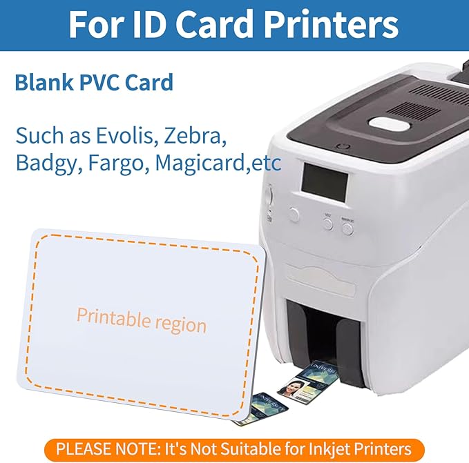 55 Pack - Premium Blank PVC Cards - Image 5