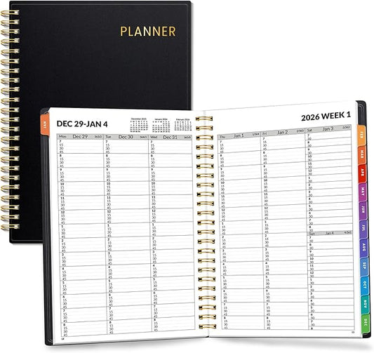SUNEE 2026 Appointment Book, Quarter-Hourly, Weekly & Monthly by SUNEE