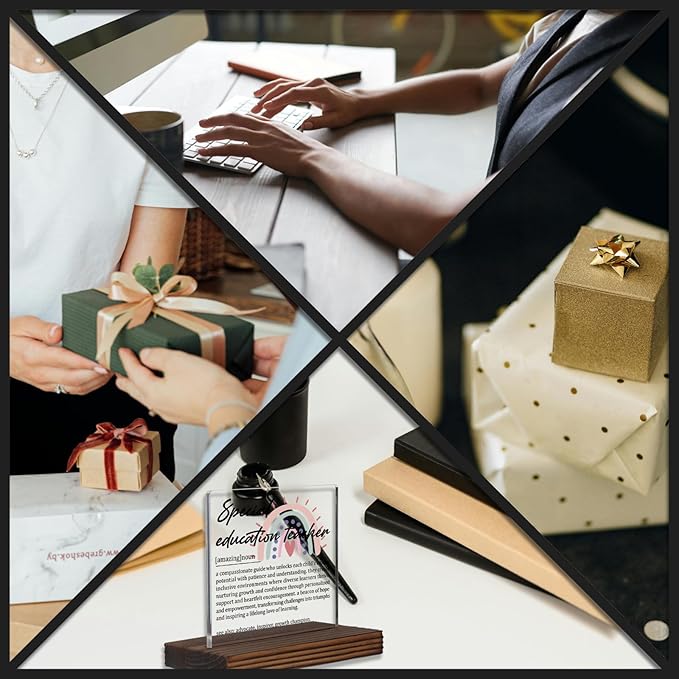 Special Education Teacher Gifts, Thank You Desk Sign - Image 6