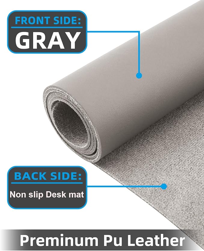 Leather Desk Protector, Laptop Mat - Image 2