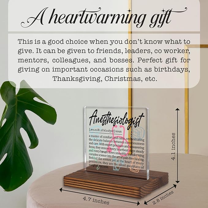 Anesthesiologist Gifts, Thank You Appreciation Gifts - Image 4