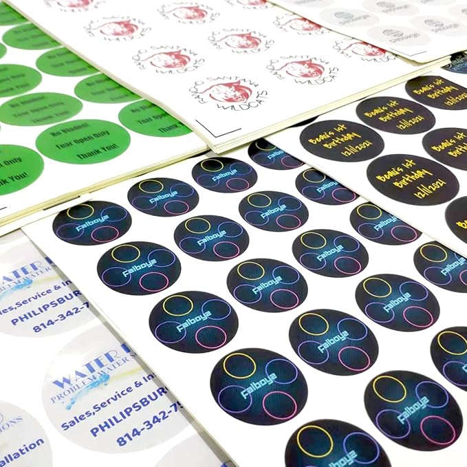 100-500 Custom Stickers Personalized Labels, Customized Stickers - Image 2
