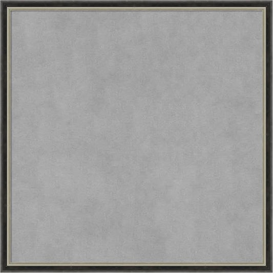 Amanti Art Black Framed Magnetic Board 21x21 Medium Vision Board by AmantiArt
