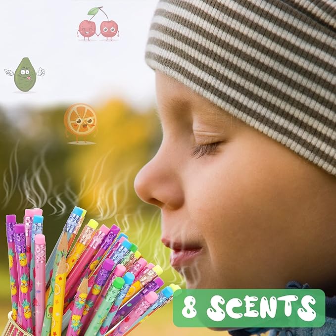 Leinuosen 60 Pcs Scented Pencils Bulk - Image 5