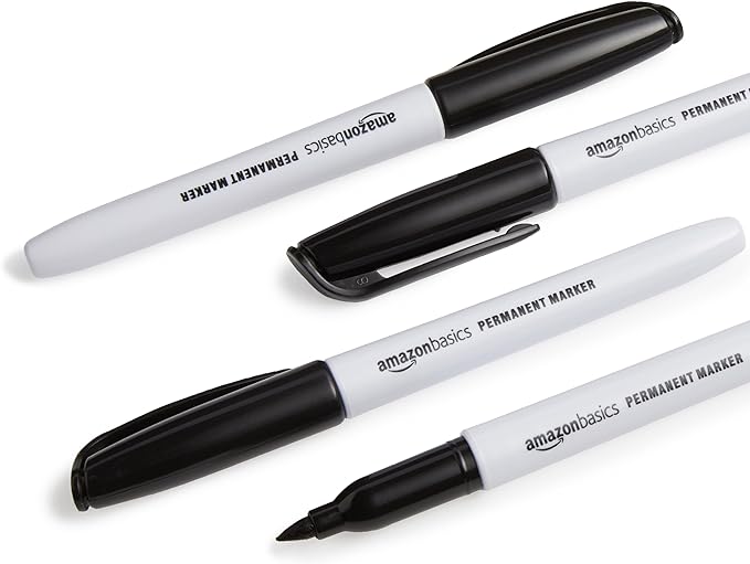 Amazon Basics Fine Tip Point Permanent Markers - Image 5