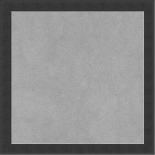 Amanti Art Black Framed Magnetic Board 18x18 Small Vision Board by AmantiArt
