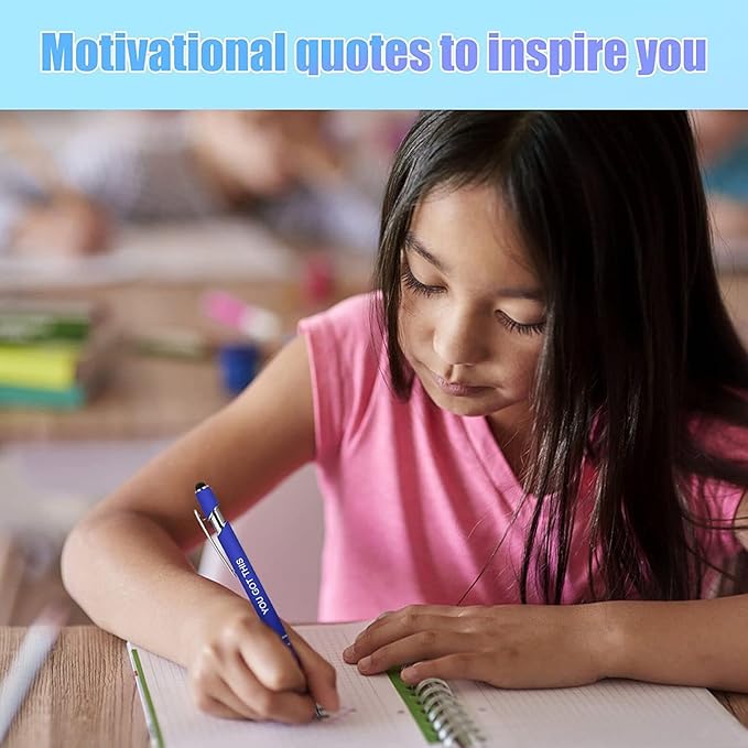 Greengines 20 Pieces Inspirational Pens, Motivational Ballpoint Pen - Image 7